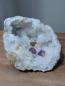 Preview: Druse/Geode Quarz große Reinigungsdruse mit starken Spitzen