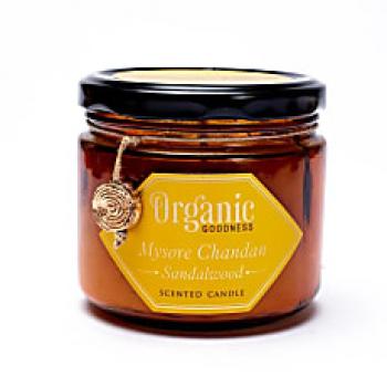 Preview: Organic Goodness Sojawachskerze Sandelholz