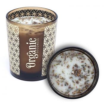 Kerze Salbei und Lavendel ideal für Rituale und zur Reinigung