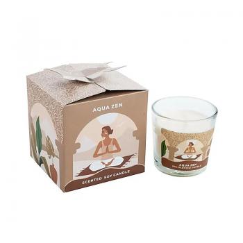 Moonshine Yoga Sojawachskerze Aqua Zen