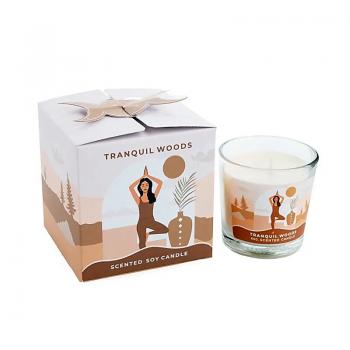 Moonshine Yoga Sojawachskerze Tranquil Woods