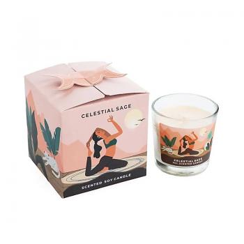 Moonshine Yoga Sojawachskerze Celestial Sage - himmlischer Salbei