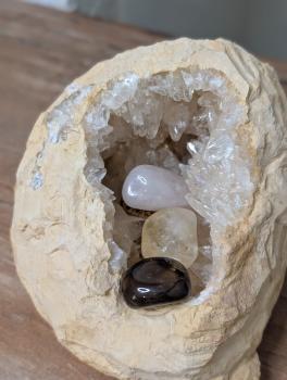 Preview: CALCIT Druse kleiner aber oho