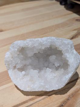 Druse/Geode Quarz klein aber oho, gut zur Reinigung
