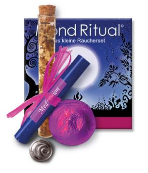 Mond Ritual Set, Räucherset MEDITATION