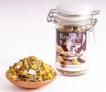 Kraftvoll Räuchern, Räuchermischung SELBSTVERTRAUEN