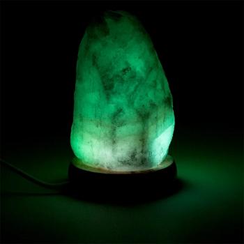 Salzlampe klein mit Farbwechsel. USB und Adapter