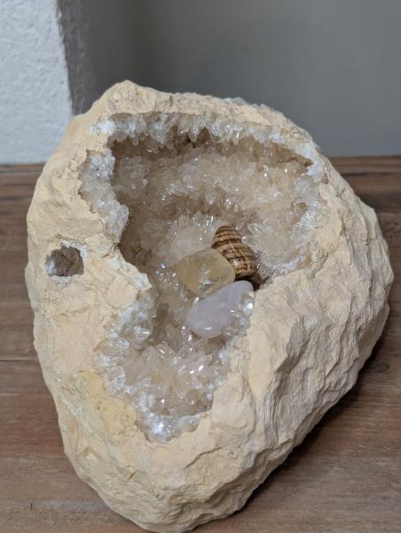 CALCIT Druse wundervolle Schale