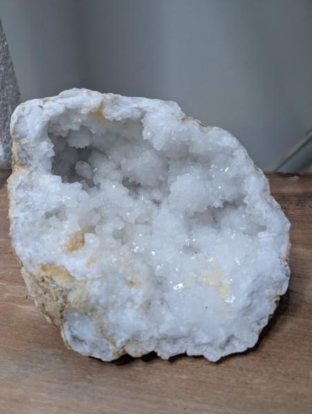 Druse/Geode Quarz große Reinigungsdruse mit starken Spitzen