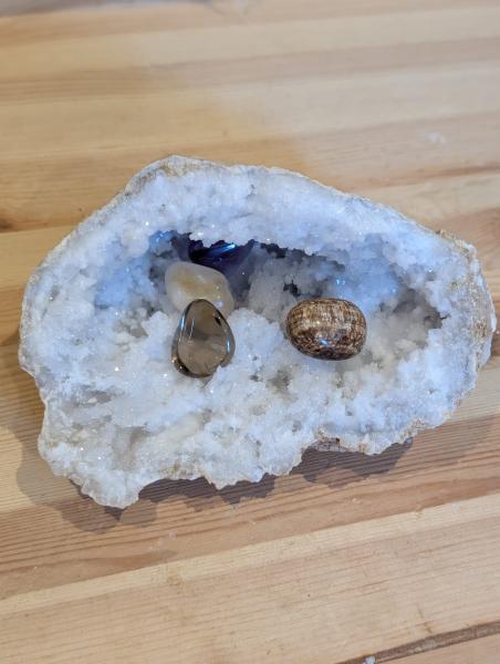 Geode/Druse kleine stark Spitzen, reinigt in der Tiefe
