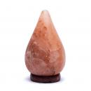 Salzlampe in Tropfenform, tolle Energie